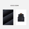 COCO ZONE 设计感单排扣马夹时尚立领无袖上衣CC2C2130 商品缩略图2