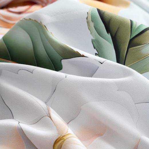 【春上新】10楼富安娜 床单四件套-清新雅致（绿） 吊牌价1480-1580元  活动价599-699元 商品图3