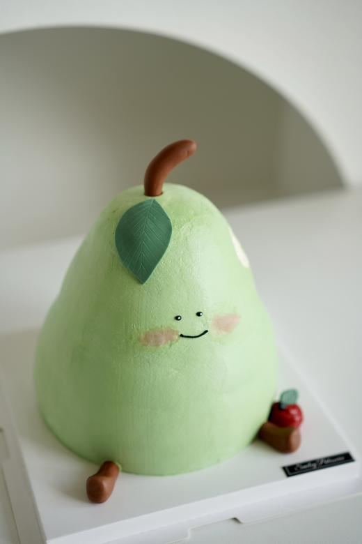 手绘奶油蛋糕 | 鲜果原味奶油 - 梨不开你 商品图2