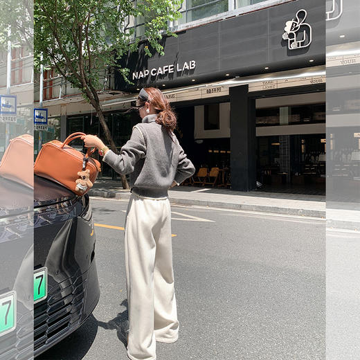 <曾小咸推荐>  秋冬品质现货，反季大清仓！抢到就是赚到 秒完不再有 开叉休闲裤 日常199.99/件 立减110 秒杀89.99/件！！ 商品图4