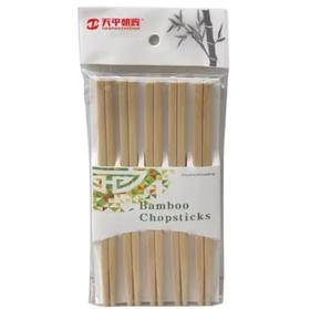 天平朝晖家用竹筷10双装