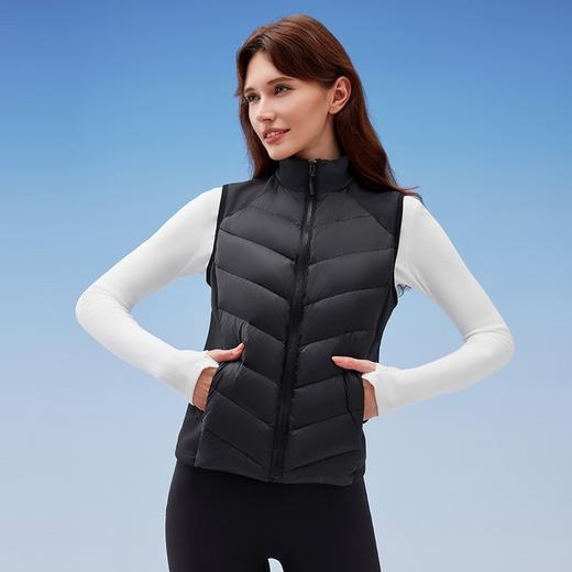 【上新】男女同款科里芙三防羽绒服马甲立领背心保暖轻薄户外拉链无袖外套 商品图3