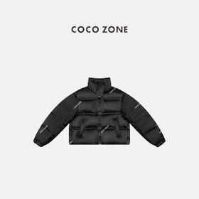 COCO ZONE 90鹅绒立领设计感羽绒服长袖保暖上衣CC2C2256