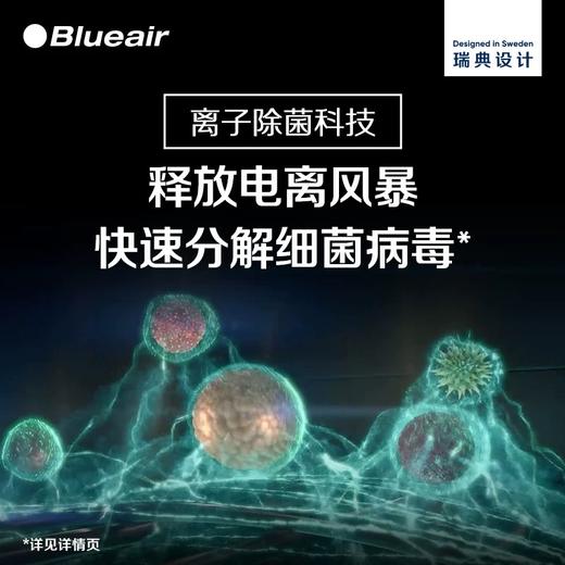 Blueair 8440i 离子除菌科技 空气净化机 28-48㎡适用 商品图2