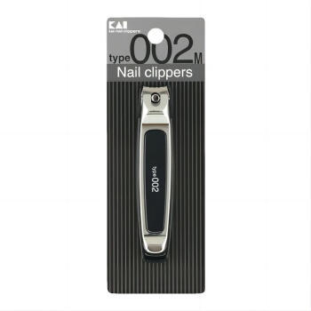 貝印（KAI）日本进口中号全钢指甲钳/指甲刀剪（防飞溅） M号 商品图3