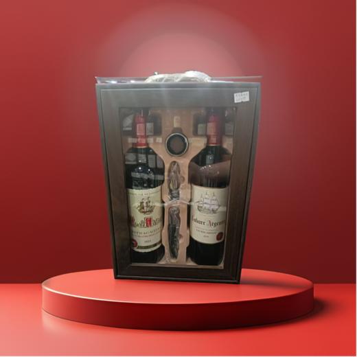 格兰斯察750ml+小格兰葡萄酒750ml/011599 双支礼盒装 商品图0