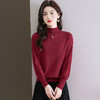 CC半高领打底衫女士2024春秋冬新款洋气时尚钉珠内搭羊毛针织衫上衣 商品缩略图1