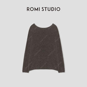 ROMI STUDIO“温暖已至”牦牛绒牦牛毛山羊绒混纺针织毛衫 432TS368