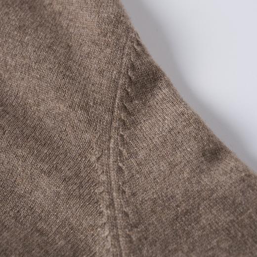 ROMI STUDIO“温暖已至”羊绒羊毛混纺软糯立领套头毛衫 432TS116 商品图3