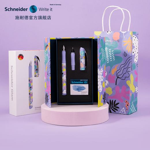 德国进口施耐德钢笔女士男士高档*礼盒套装美丽走珠笔F尖练字 XD 商品图0