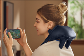 苏泊尔颈肩护理仪   蓝色  充电款