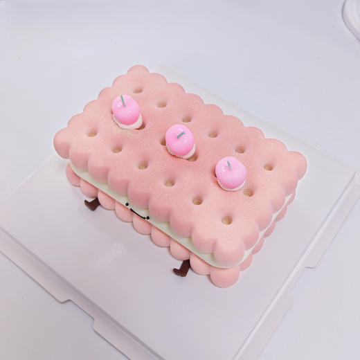小樱桃Emoji方形蛋糕 商品图4