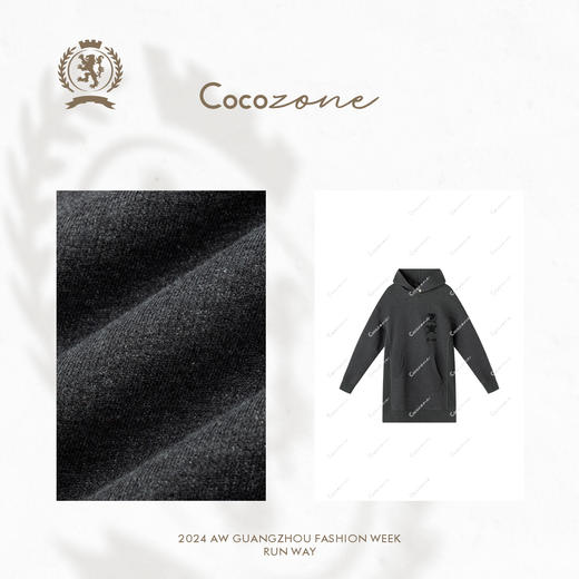 COCO ZONE ”英伦学院“  长袖连帽卫衣CC2C2293 商品图2