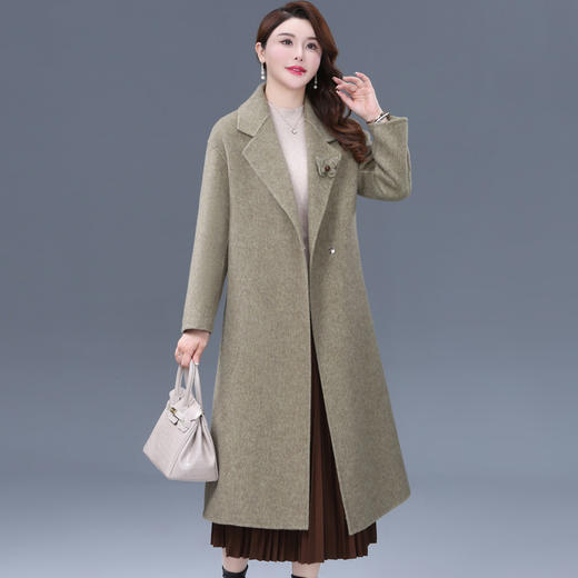 HXX L6061双面羊毛大衣毛呢外套 商品图0