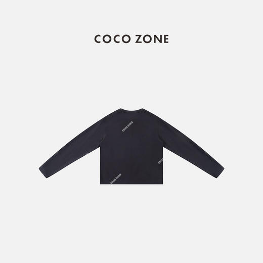 COCO ZONE 复古圆领单排扣针织开衫长袖显瘦上衣CC2C2310 商品图1