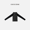 COCO ZONE 时尚拼色连帽打底衫通勤风简约T恤CC2C2333 商品缩略图1