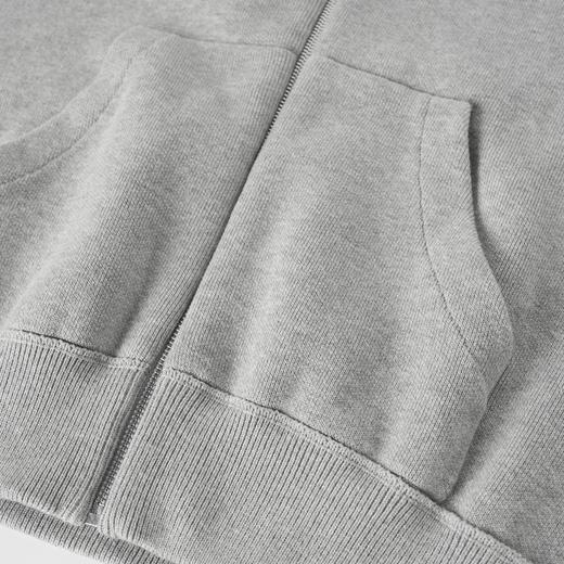 ROMI STUDIO“感知秋意”羊绒棉混纺高克重短款连帽卫衣RW24AS90222 商品图3