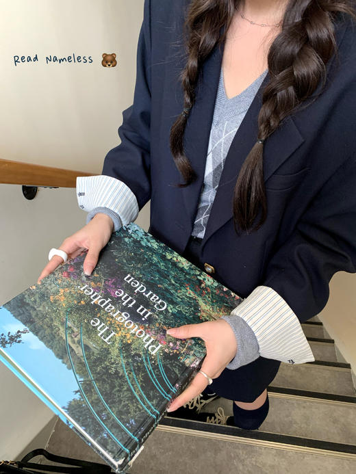 Read Nameless /藏青色翻袖西装韩国料 2024/10/5 商品图12