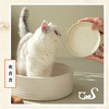 CatS猫家具独家定制闲庭饮水碗超大猫碗瓷碗软木碗架多猫家庭推荐 商品缩略图4