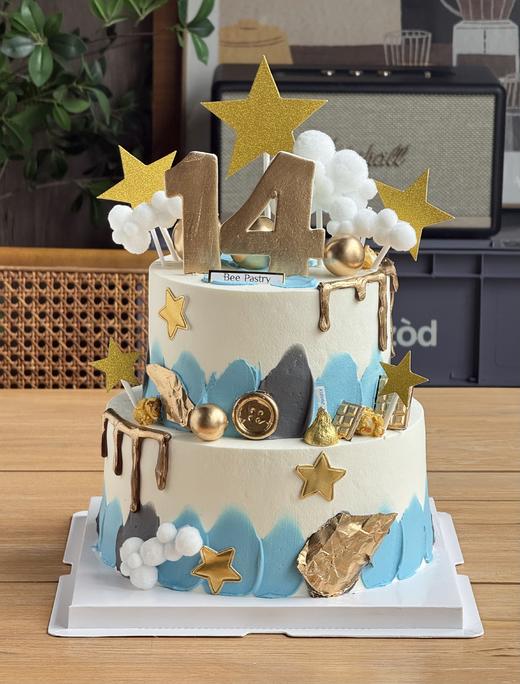 蓝天祥云双层 商品图1