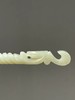 白玉龙首钮弦纹发簪，顺丰包邮 商品缩略图1
