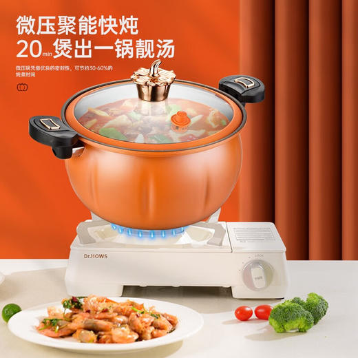 【小家电】巴尔德 橙优选微压锅BD-035 HF 商品图2