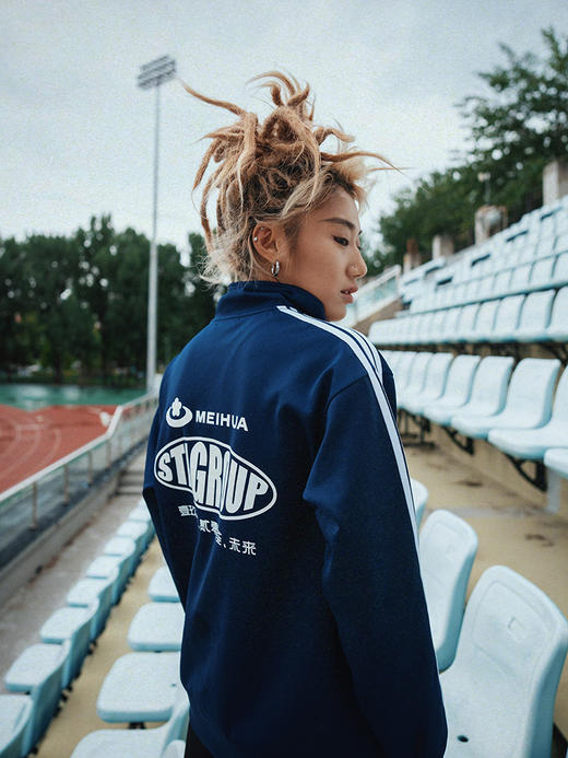 STAxMEIHUA梅花联名复古运动外套:海训 商品图5