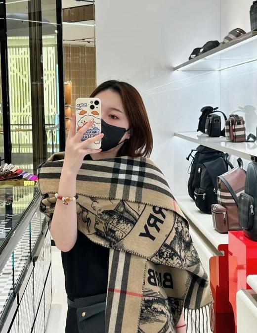 巴宝莉战马双面披肩（AN） 商品图6