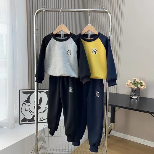 儿童宝宝华棉不起球运动套装 商品图1