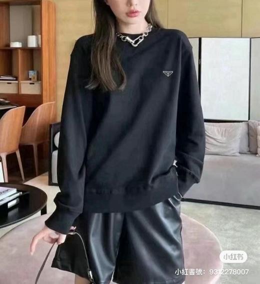 中性款圆领卫衣 寬鬆 商品图4