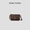 ROMI STUDIO“*复古”头层牛皮做旧翻盖斜跨单肩马鞍包 444LS031 商品缩略图0