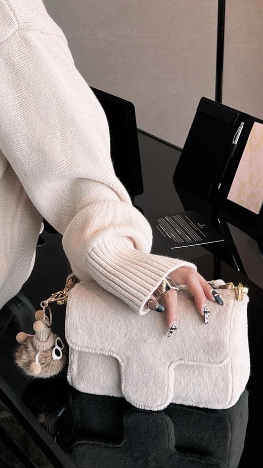 EMO·毛毛包 秋冬氛围风格任意切换经典色系邮差包 百搭不过时 商品图11