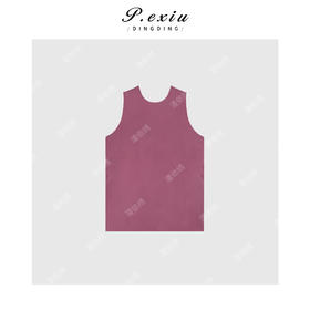 03-3潘依绣丁丁宠粉定染色系韩系减龄百搭无袖背心 Q52131