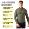 跃牌【菲凡系列】新款XB透气男士运动外套拉链立领健身服长袖L6001 商品缩略图2