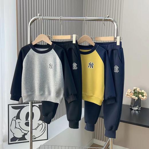 儿童宝宝华棉不起球运动套装 商品图0