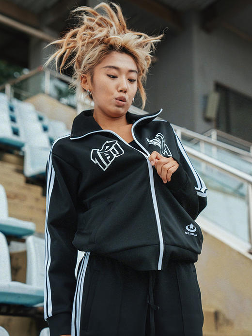 STAxMEIHUA梅花联名复古运动套装:偷心集团 商品图4