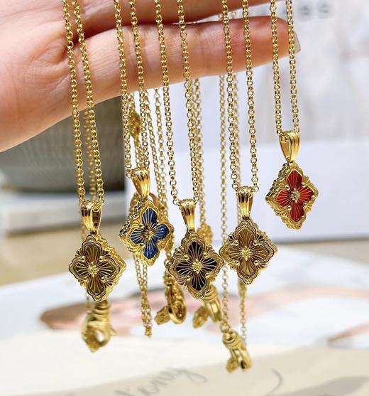  意大利国宝  歌剧系列  宫廷风高级珠宝Buccell@ti 小号项链/手链/耳钉合集银镀金 商品图0