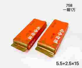 WXC-758花香[橙色.三角袋.纯铝]6元1把.1把50个.满50把元包邮