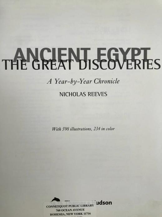 古埃及的伟大发现 597幅插图（234幅彩色） 精装16开 商品图3