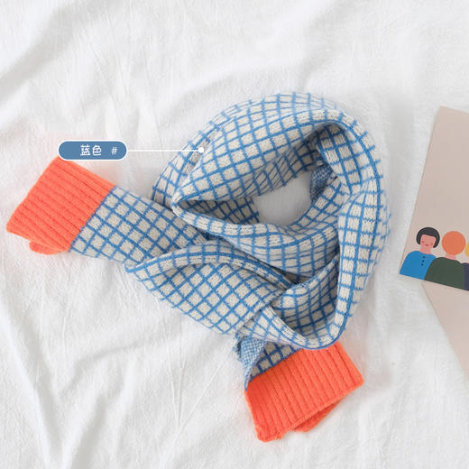 【柔软保暖，男女通用，儿童可爱款式更是萌翻天】1-12岁针织公主围脖保暖潮款 男女围巾宝宝秋冬围脖 围脖儿童可爱女童围巾-QQ 商品图8
