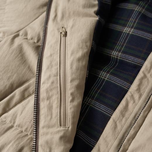 ROMI STUDIO“棕标甄选”90白鹅绒*夹克式短款羽绒服 431Y8014 商品图3