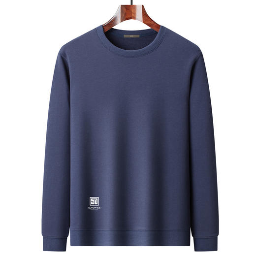 【100%棉】圣得西秋季青春潮流印花圆领套头纯棉卫衣2362978017 商品图2