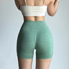 跃牌【菲凡系列】蜜桃提臀瑜伽短裤弹力高腰跑步健身短裤紧身无缝运动短裤女K056 商品缩略图4