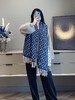 驴家*Monogram老花双面流苏围巾披肩（AN） 商品缩略图4