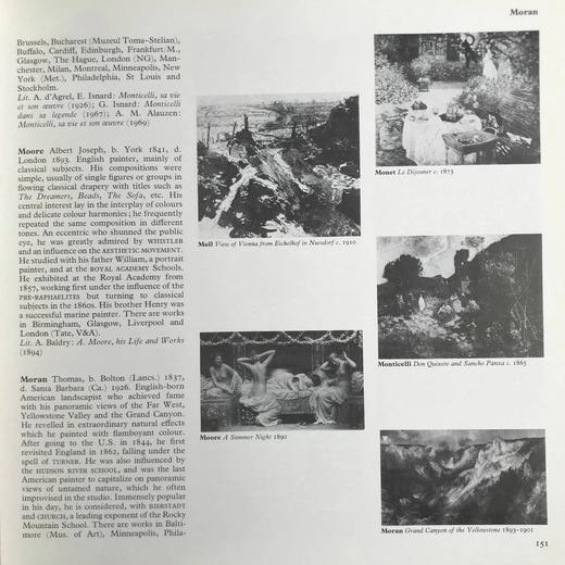 十九世纪画家与画作辞典 469幅插图（32幅彩色） 精装16开 商品图12