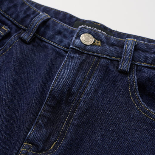 ROMI STUDIO“率性丹宁”*长绒竹节棉内抓绒绳染牛仔裤 431N0023 商品图2