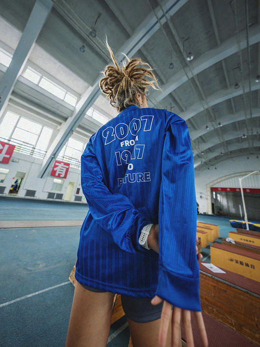 STAxMEIHUA梅花联名复古运动翻领长袖球衣 商品图5