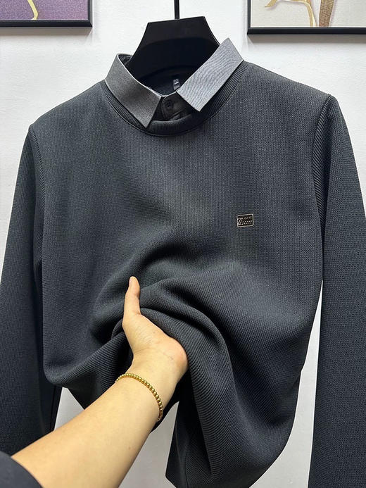 罗蒙加厚假两件（h锁 商品图5