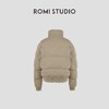 ROMI STUDIO“棕标甄选”90白鹅绒*夹克式短款羽绒服 431Y8014 商品缩略图1
