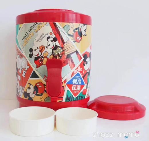 4楼Eubelle欧蓓 【包装盒褪色 样品 不退不换】日本pear金属保温桶迪士尼款 吊牌价：520元 活动价：156元 商品图1